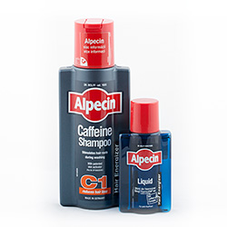 Darčekové balenie - Alpecin Shampoo C1 + Alpecin Liquid - cestovné balenie - 1 balenie